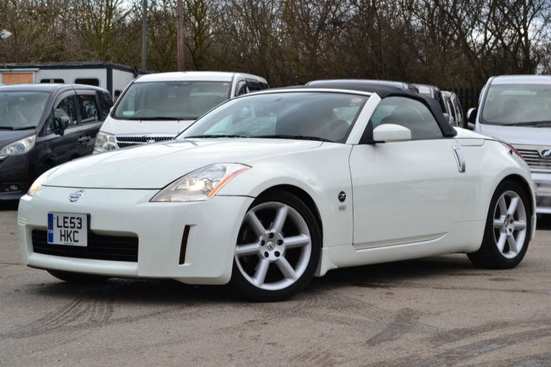 2004 53 NISSAN FAIRLADY 350Z 3.5 V6 GT Pack Convertible Pearl White