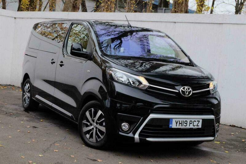 2019 Toyota Proace Verso 2.0D 180 Family Medium 5dr Auto Diesel black ...