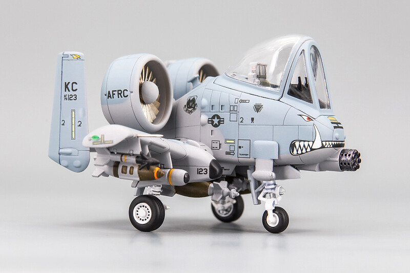 US A-10C Attacker Strike Fighter Aircraft Cute Version  3D printed  static model