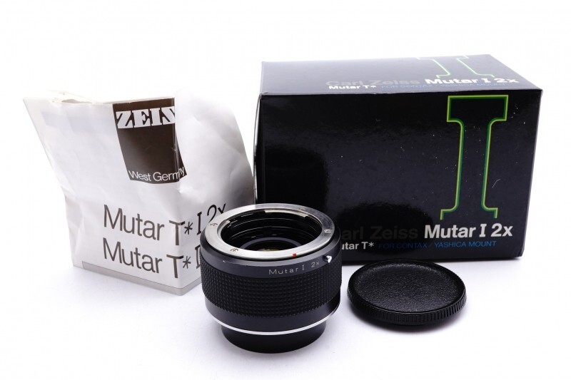 Carl Zeiss ツァイス　Mutar I 2×  CONTAX Excellent+ CONTAX CarlZeiss Mutar I 2X TeleConverter Lens