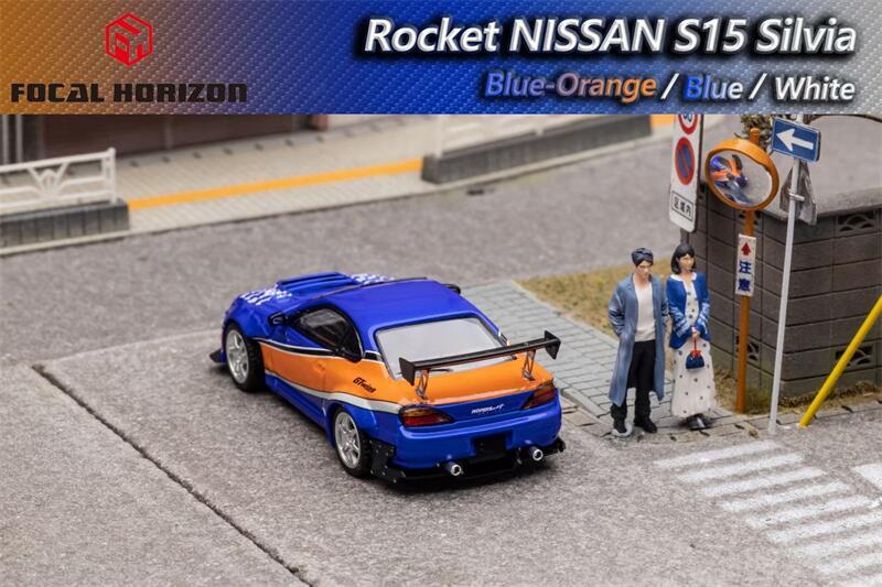Focal Horizon FH 1:64 Silvia S15 Pandem Rocket Bunny Diecast