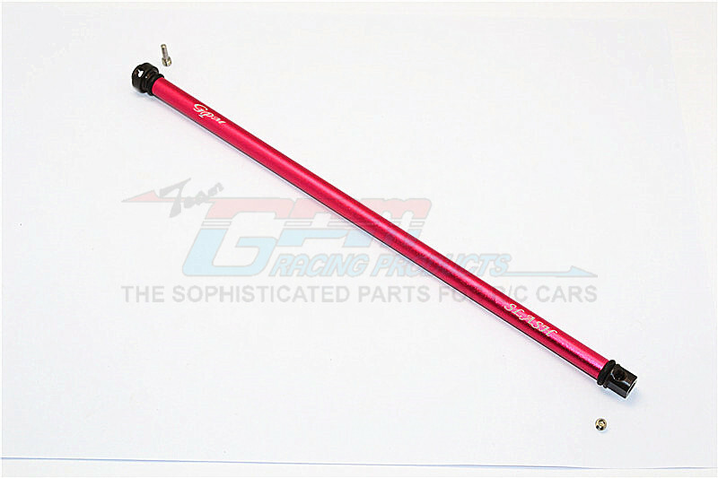 For Traxxas Slash -ALUM. MAIN SHAFT W/HARD STEEL ENDS (FOR SLASH 4X4 LCG)-RED