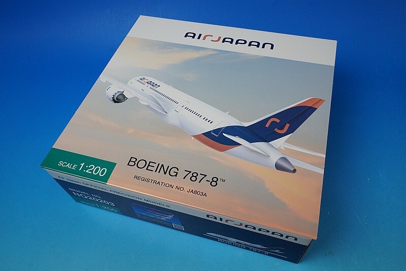 NQ20203 ANA 1:200 B787-8 Air Japan New Paint with WiFi