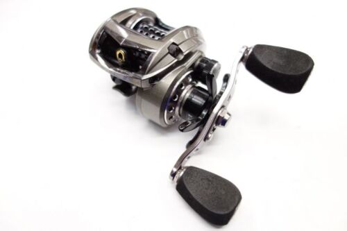 Vintage Red Metal Open Fishing Reel, Made in Japan, Marked Vintage Red Metal Open Fishing Reel, Made in Japan, Marked