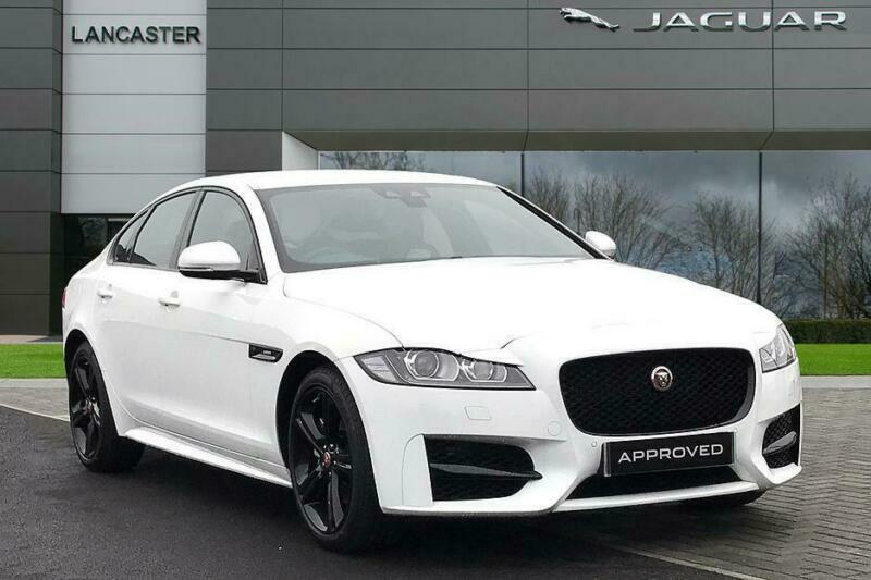 2019 Jaguar XF D RSPORT Diesel white Automatic in Wolverhampton