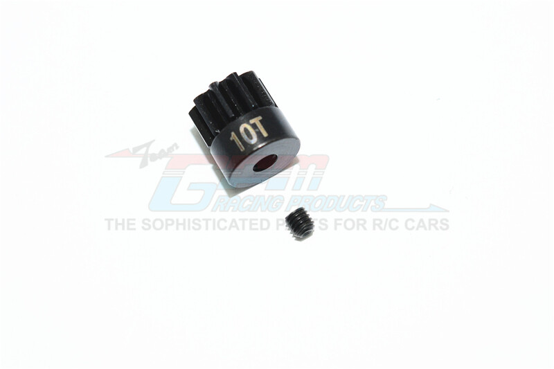 For Traxxas TRX-4 STEEL PINION GEAR -2PC SET-BLACK