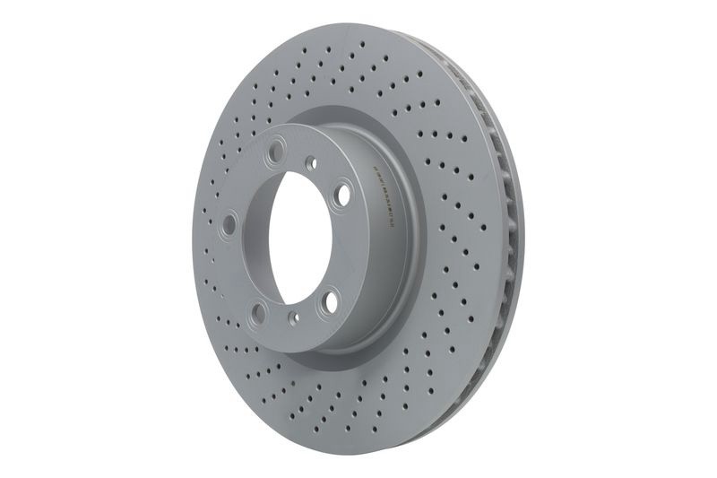1x disque de frein ATE essieu avant gauche perforé Ø 330mm pour Porsche 24.0128-0247.1