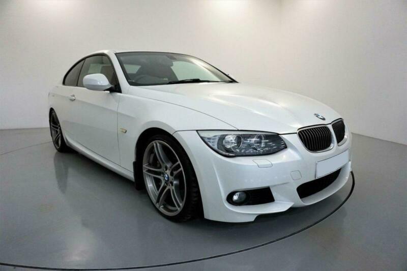 2011 WHITE BMW 335D 3.0 M SPORT DIESEL AUTO 2DR COUPE CAR FINANCE FR £ ...