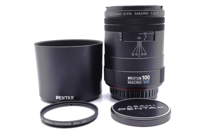 PENTAX smc PENTAX-D FA MACRO 100mm F2.8 WR Lens Near Mint
