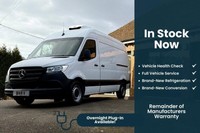 2022 Mercedes Sprinter Mwb 315 Refrigerated Chiller Van Large Fridge Van Diesel 