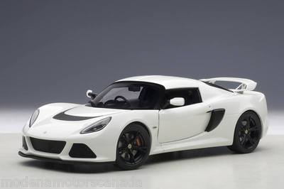 LOTUS EXIGE S WHITE 1:18 by AUTOART 75383 NEW COMPOSITE NEW
