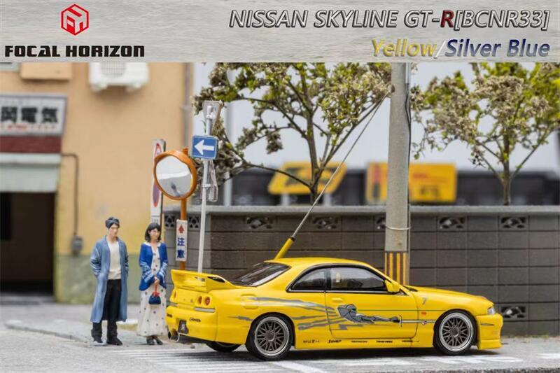 Focal Horizon FH 1:64 Skyline R33 GT-R BCNR33 FNF Diecast