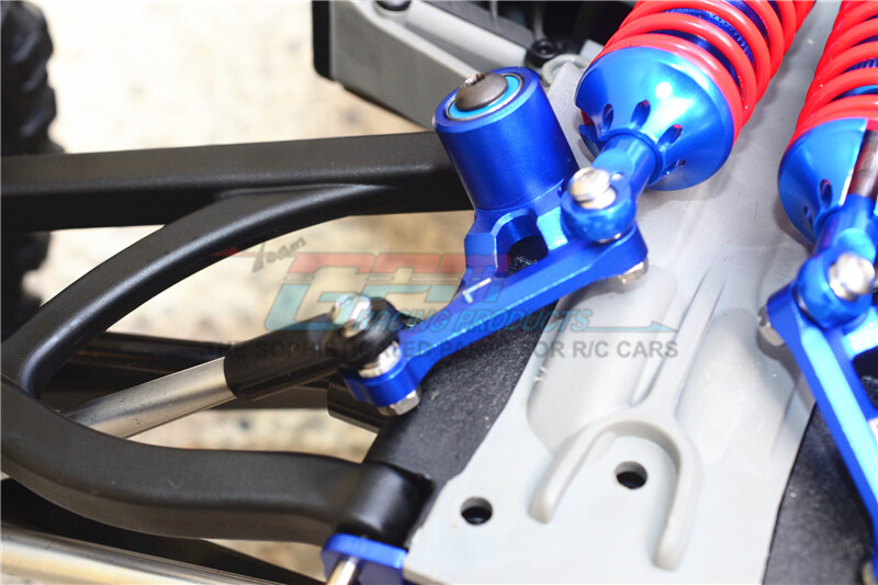 For Traxxas E-Revo 2.0-ALUMINUM REAR ROCKER ARM SET -12PC SET-Blue