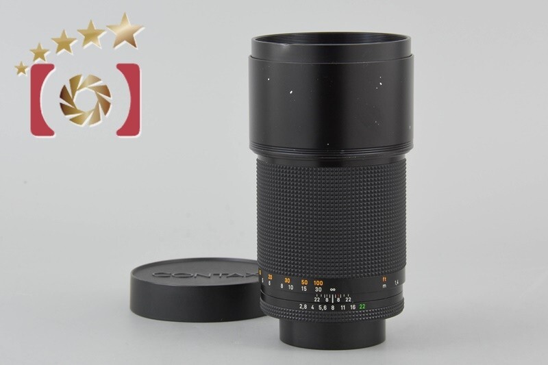 【美品】 CONTAX Sonnar T* 180mm F2.8 MMG Zeiss 'Contax' Sonnar 180mm f/2.8, a fast, heavyweight