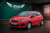 2016 Peugeot 108 1.0 Active Hatchback 5dr Petrol Manual Euro 6 (68 ps) HATCHBACK