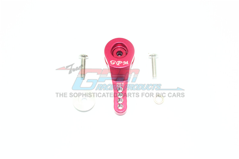 For Traxxas TRX-4 ALUM. 25T SERVO HORN W/BUILT-IN SPRING (4 POS. HOLES)