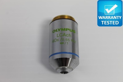 Olympus LCAch 40x/0.55 Ph2 Microscope Objective Unit 2