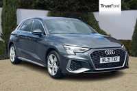 2021 Audi A3 40 TFSI e S Line 5dr S Tronic HATCHBACK PETROL/ELECTRIC Automatic
