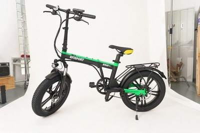Falten fetter Reifen Elektrofarrad Mountain EBike Faltbar Citybike CH