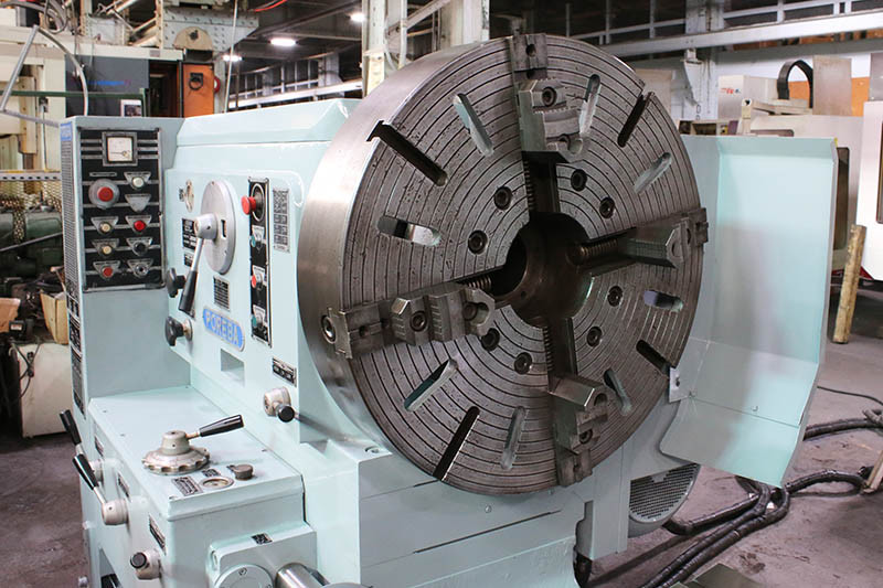 45? X 160 POREBA TR-115B2/4M HEAVY DUTY ENGINE LATHE NEW: 1992