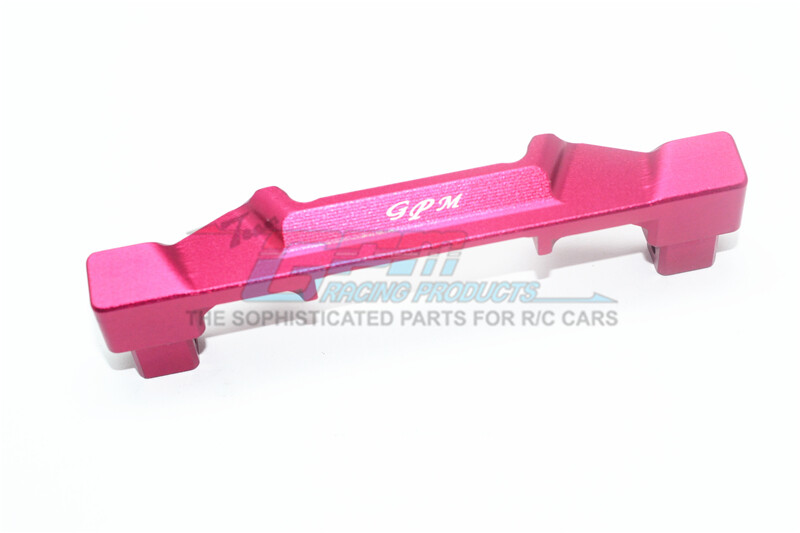 For Traxxas E-Revo 2.0-ALUMINUM FRONT BODY POST MOUNT- 1PC SET - RED