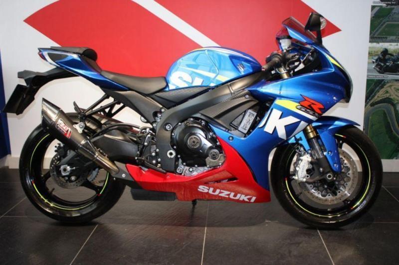 2016 16 SUZUKI GSXR 750 MOTO GP BLUE, YOSHIMURA, LOW ...