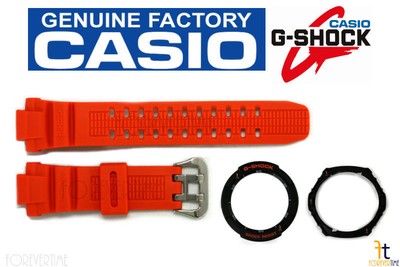 CASIO Original GW-3000M-4A G-Shock Orange BAND & (Outer & Inner) BEZEL Combo