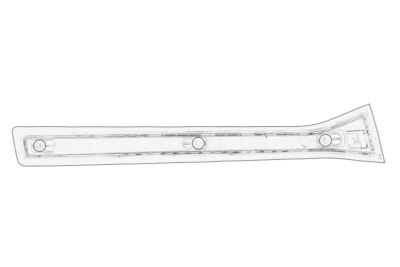 Door post cover OE OPEL 13123711
