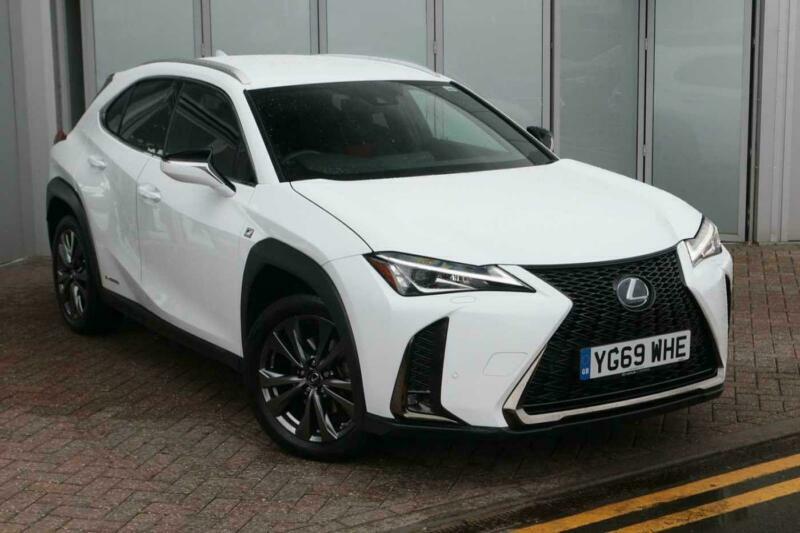 2019 Lexus UX 250h 2.0 FSport 5dr CVT [Nav] ULEZ Approved PETROL/ELECTRIC white in Stockport