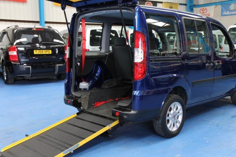 Fiat Doblo Wheelchair car disabled accessible vehicle mobility van with