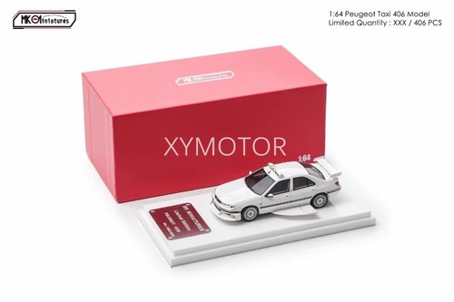 プジョー406 1/64 タクシー　mk MK Miniatures 1:64 Taxi Peugeot 406 Limited 209 / 406 #taxi