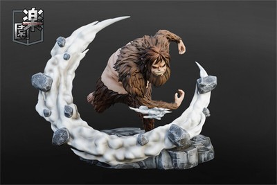 Beast titan Resin Paradise Studio Kemono no kyojin Painted Statue 15cm