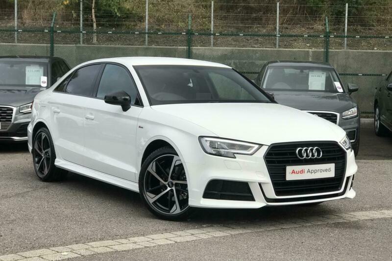 2019 Audi A3 Saloon Black Edition 30 Tfsi 116 Ps 6 Speed Petrol White Manual In Amersham Buckinghamshire Gumtree