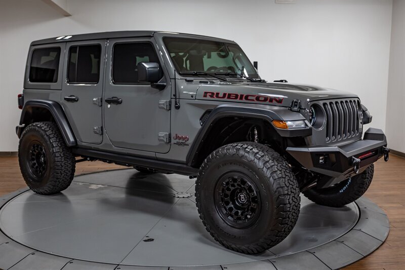 2023 Jeep Wrangler Unlimited Rubicon 159 Miles Stinggray Clear Coat 3