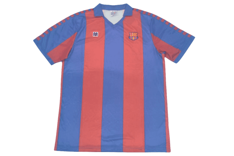 マラドーナ在籍時 1982バルセロナ ユニフォーム FCバルセロナ 1992-95 ユニフォーム18番 サイズL kappa製 - メルカリ