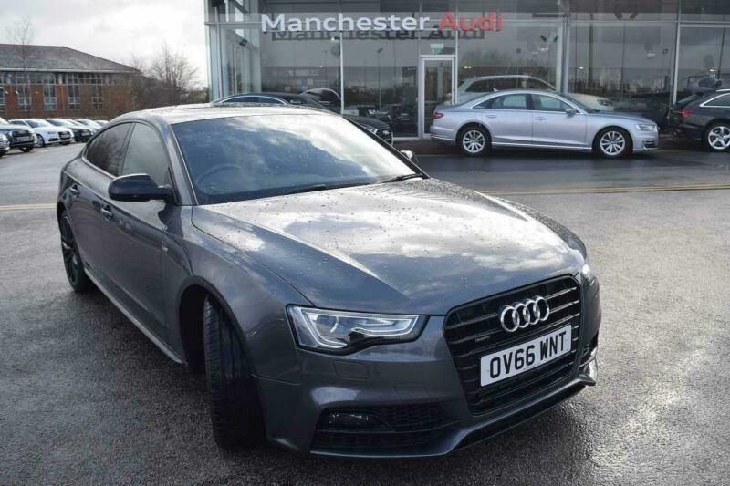 Audi A5 Sportback Black Rims