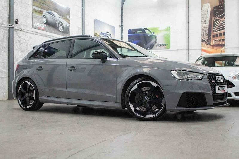 2015 Audi A3 RS3 Sportback Quattro, Nardo Grey, 15 Reg, Stunning