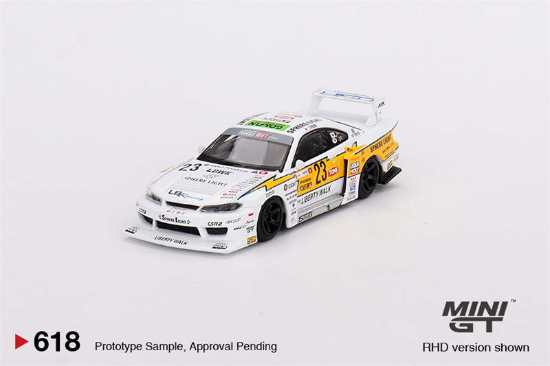 MINI GT 1:64 Nissan LB-Super Silhouette S15 SILVIA #23 2022