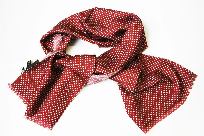 Geométrico 100% Seda bufandas para hombres