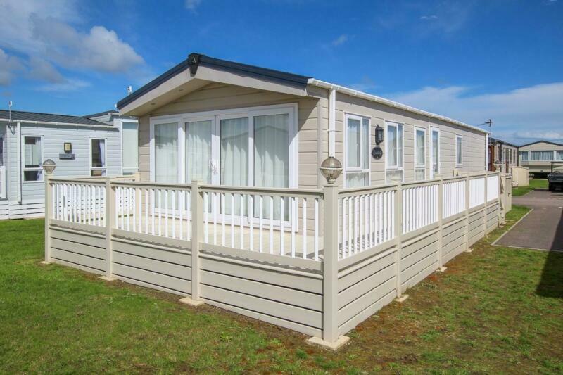 Delta Cambridge 2019 static caravan at New Beach, Dymchurch, Kent in