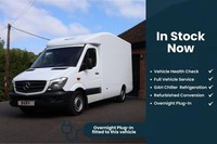 2017 Mercedes Sprinter Mwb 314 Refrigerated Chiller Fridge Box with Standby