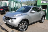 2013 Nissan Juke TEKNA 1.6 Silver 5 Door FSH Long MOT Super Low Mileage