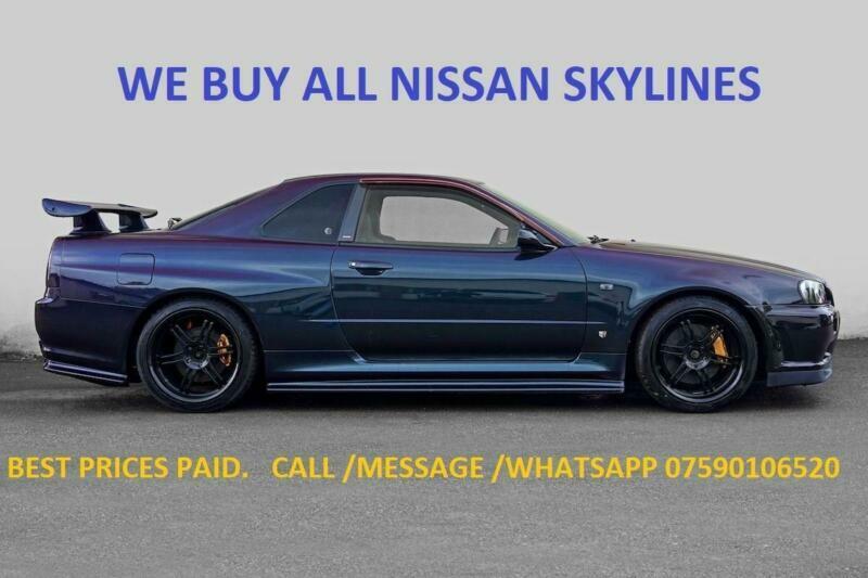 Nissan Skyline R32 Gtr R33 Gtr R34 Gtr Gtt Gtst Top Prices Paid Fast Sale In High Wycombe Buckinghamshire Gumtree