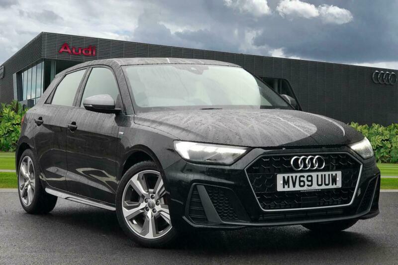 2019 Audi A1 Sportback S line Competition 40 TFSI 200 PS S tronic Petrol black in Bolton