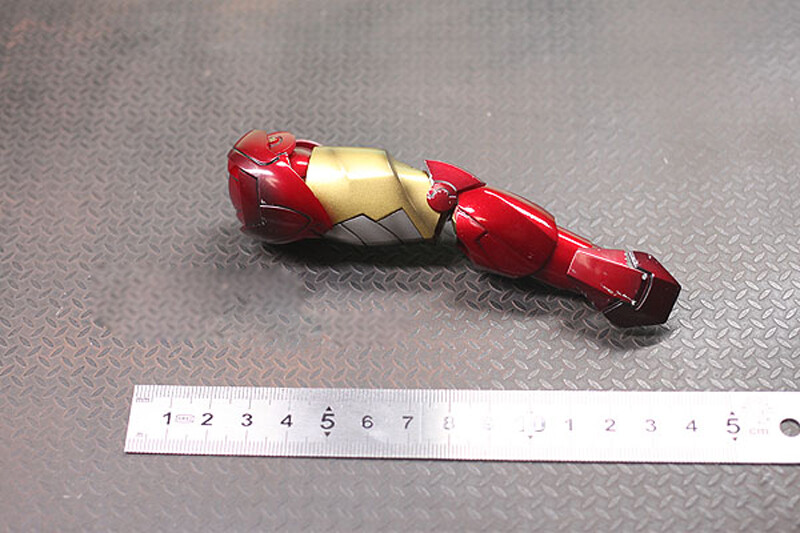 Hottys HT Iron Man 2 Left Arm Figure MARK VI MK6 1.0 MMS132