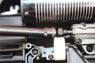 GPM Racing #45 Hardened Steel Rear Driveshaft - For Traxxas UDR UDR237SN-BK