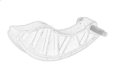 Tensioner Guide, timing chain OE OPEL 55578428