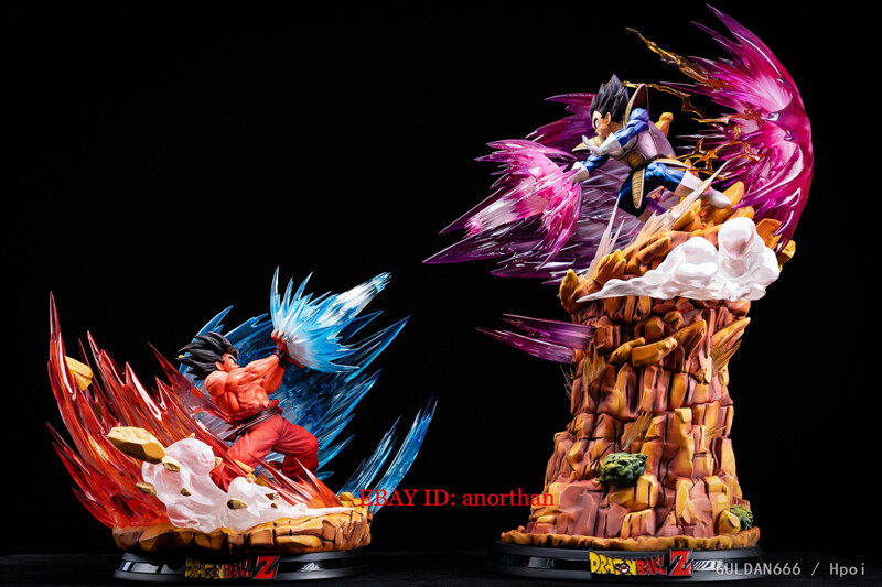 Tsume Art HQS Dragon Ball Z Goku Kaio-Ken VS Vegeta Galick Gun 1/6