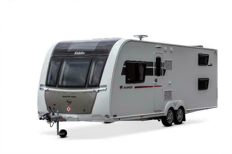Elddis Avante 868 2021 6 berth touring caravan bunk beds in Hull