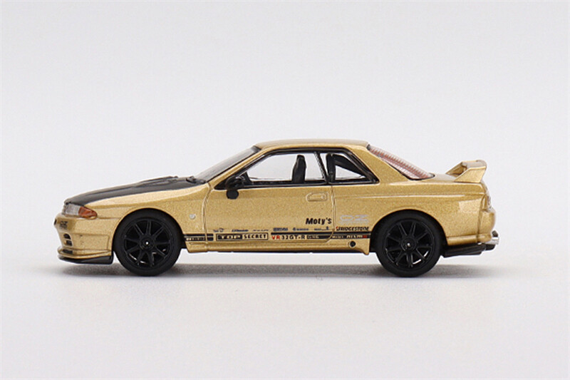 MINI GT NISSANスカイラインGT-R VR32 ゴールド MINI GT 1:64 Top Secret Nissan Skyline GT-R VR32 Gold Japan